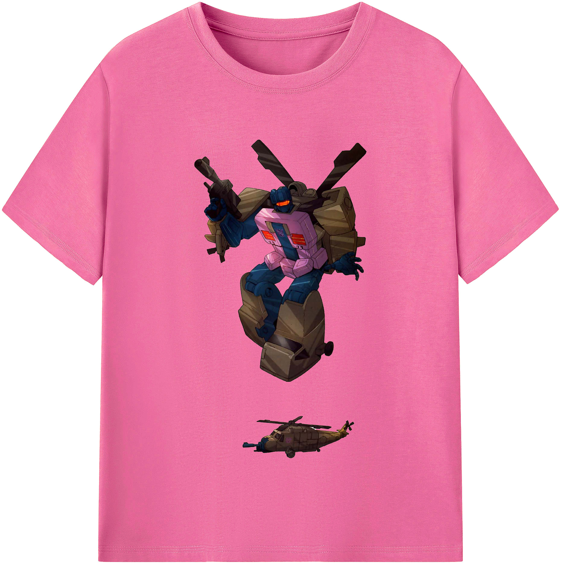  レディースカジュアルプリントTシャツ（綿100％）